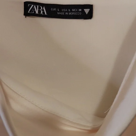 ZARA SATIN CROP - Picture 3 of 5